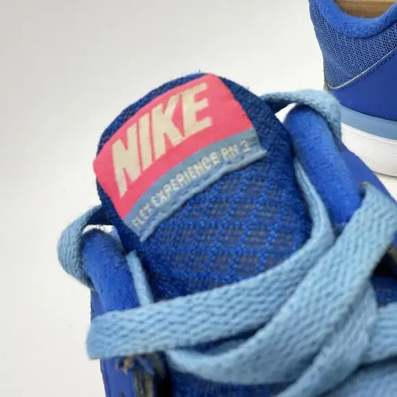 Nike Flex Experience RN 3 Women's 7.5 Blue Running Shoes - Picture 10 of 11